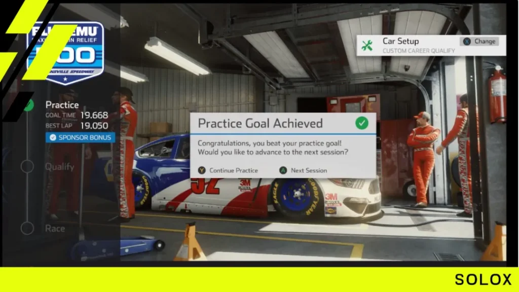 Nascar Heat 5 Martinsville Cup Setup