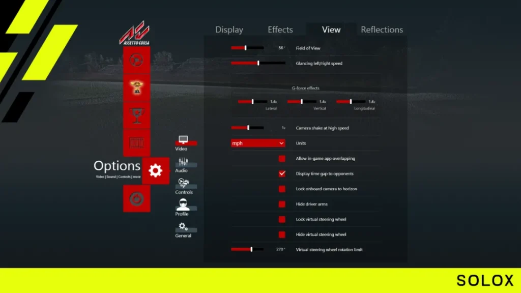 Display controls