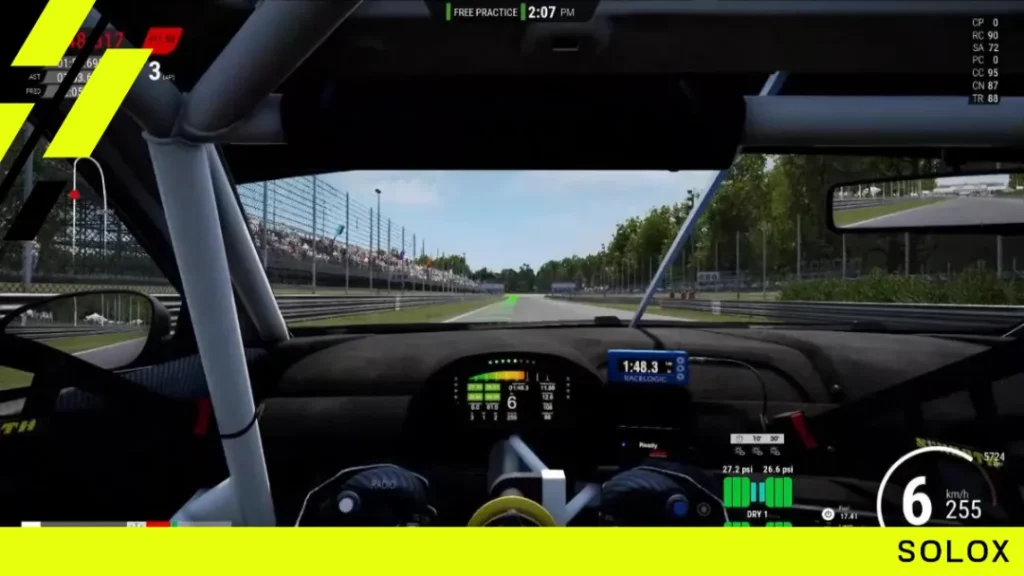 How much lap time gap there is between wheels and controllers?