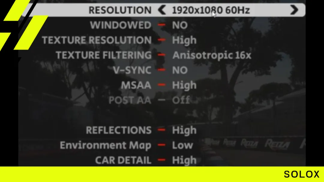 Most Realistic Automobilista 2 Graphics Settings