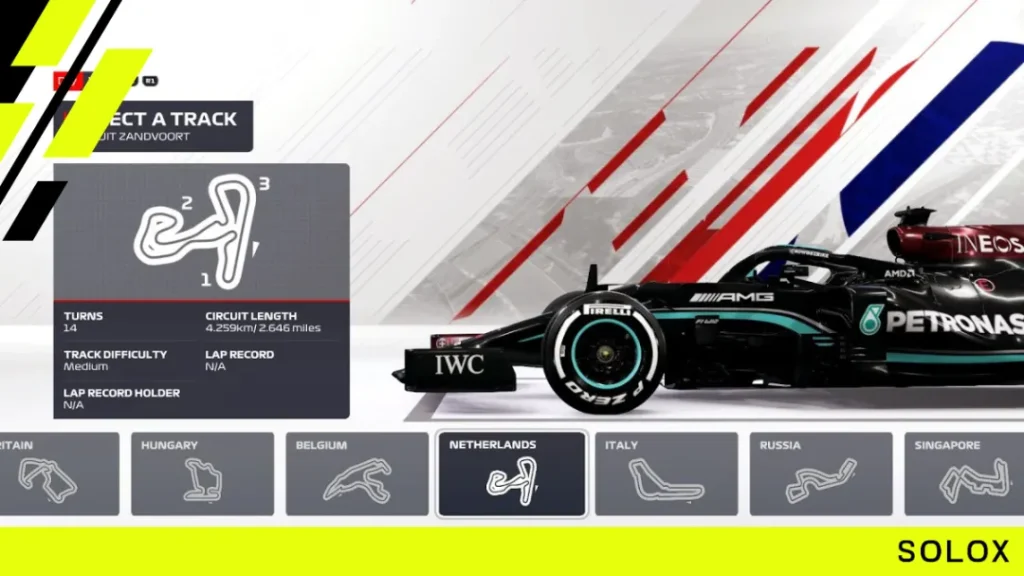 Ho many tracks are in the F1 2021 game?