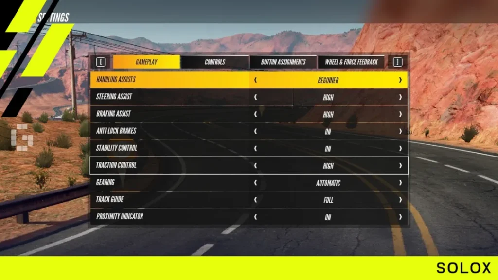 How do you change Project Cars 3 Fanatec wheel settings?