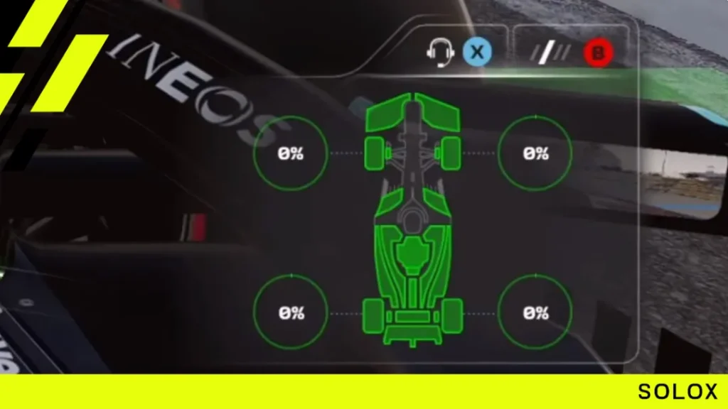 How can I keep my tyre temperature down F1 2021?