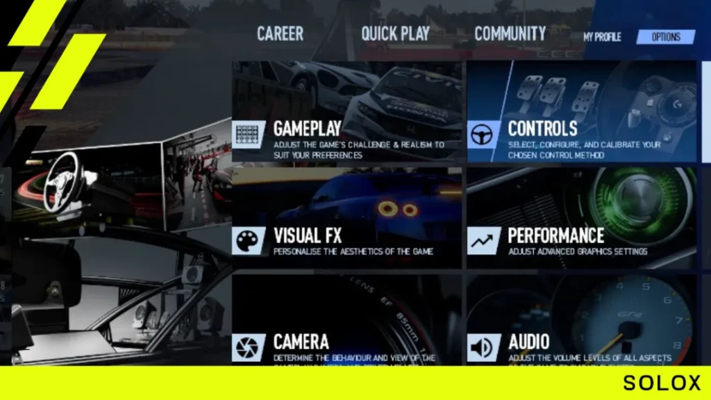 Project Cars 3 Keyboard Controls List