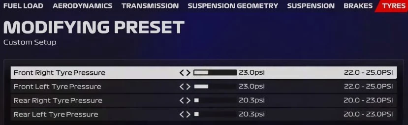 F1 23 AUSTRIA setup 7