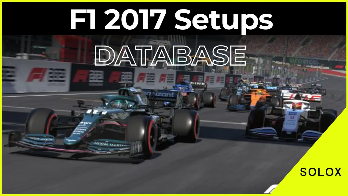 F1 2017 Setups Database