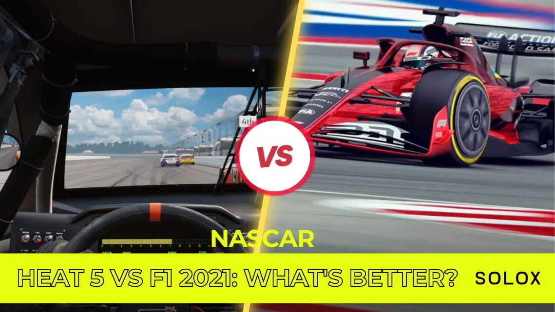 Nascar Heat 5 vs F1 2021: What's Better?