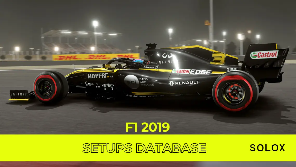 F1 2019 Setups Database