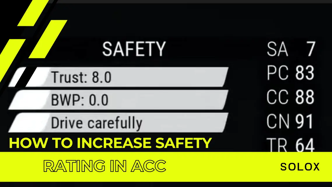 How to Improve SA in Assetto Corsa Competizione