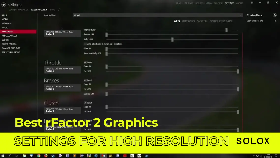 Best rFactor 2 Graphics Settings For High Resolution