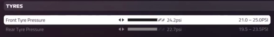 F1 2019 Australia Setup - tyres