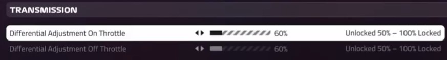 F1 2019 Baku Setup - transmission