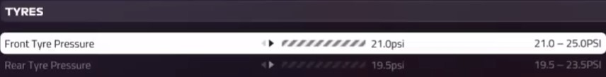 F1 2019 Spain Setup - tyres