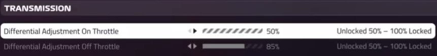 F1 2019 Spain Setup - transmission