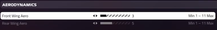 F1 2019 Canada Setup - aerodynamics