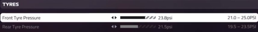F1 2019 Austria Setup - tyres