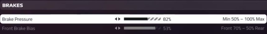 f1 2019 silverstone setup - brakes