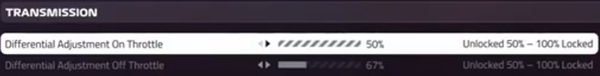 f1 2019 belgium setup - transmission