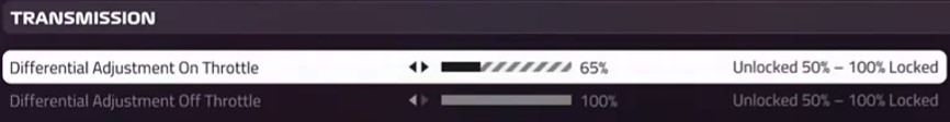 F1 2019 Monza Setup - transmission