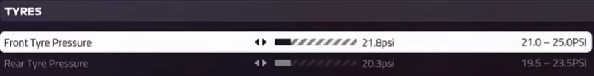 F1 2019 Monza Setup - tyres
