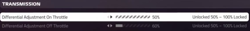 f1 2019 singapore setup - transmission