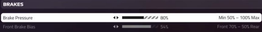 f1 2019 singapore setup - brakes