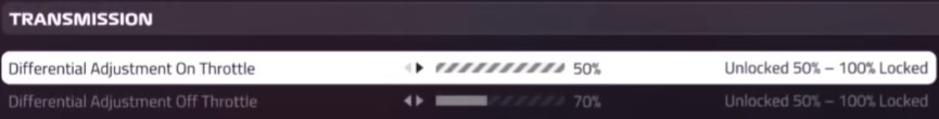 F1 2019 Mexico Car Setup - transmission