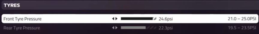 f1 2019 united states setup - tyres