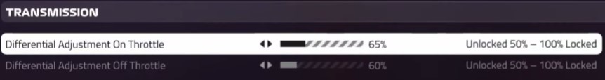 F1 2019 Brazil Setup - transmision