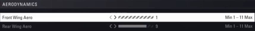 F1 2018 China Setup - aerodynamics