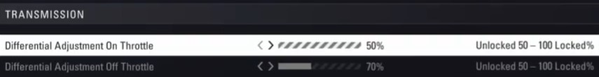 F1 2018 China Setup - transmission
