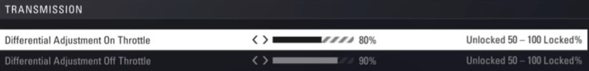 F1 2018 Silverstone Setup - transmission