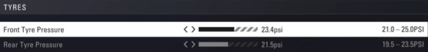 F1 2018 Silverstone Setup - tyres
