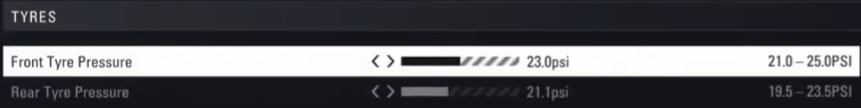 F1 2018 Germany Setup - tyres