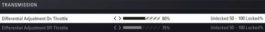 F1 2018 Hungary Setup - transmission
