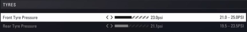 F1 2018 Hungary Setup - tyres