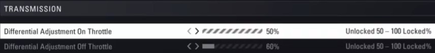 F1 2018 Suzuka Setup - transmission