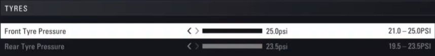 F1 2018 Suzuka Setup - tyres