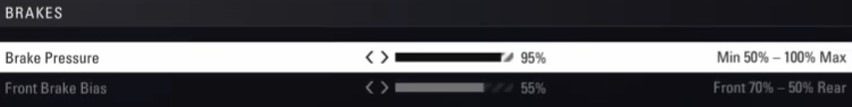 F1 2018 USA Setup - brakes