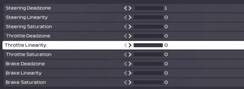F1 2021 Fanatec CSL DD Calibration settings