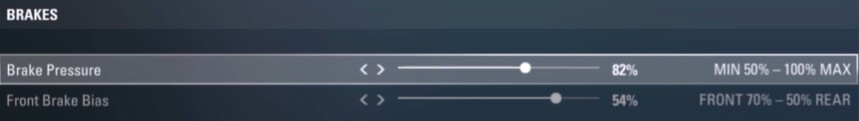 f1 2017 bahrain setup - brakes