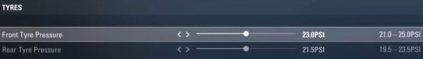 F1 2017 Spain Car Setup - tyres