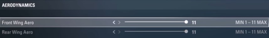 F1 2017 Monaco Setup - aerodynamics