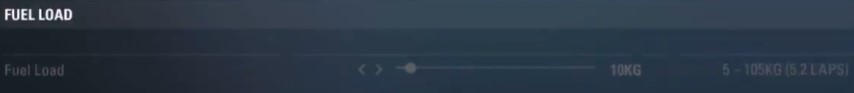 f1 2017 silverstone setup - fuel 