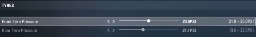 f1 2017 silverstone setup - tyres