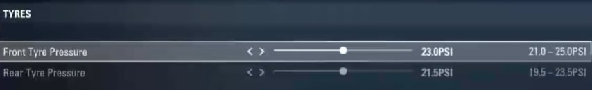 F1 2017 Singapore Setup - tyres