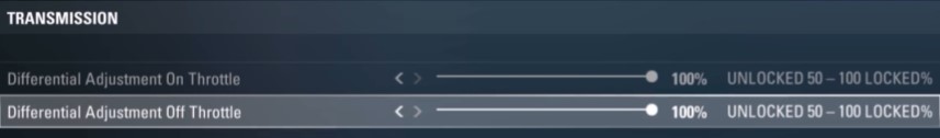 F1 2017 suzuka Setup - transmission