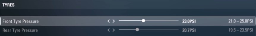 F1 2017 suzuka Setup - tyres