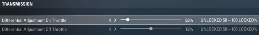 F1 2017 Mexico Setup - transmission