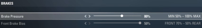 F1 2017 Mexico Setup - brakes